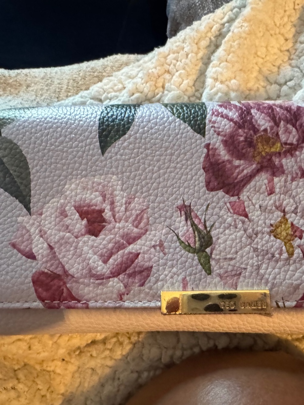 Ted Baker "Semaj" Iguazu Leather Matinee Crossbody Bag